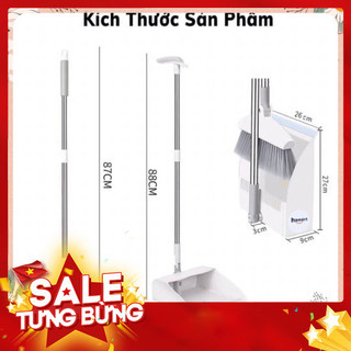 bộ chổi quét nhà thông minh bằng nhựa có thể gấp gọn