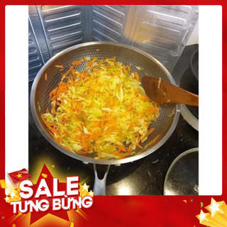 Chảo Tổ Ong Sâu Lòng Size 32cm Mẫu Mới - Tiện Lợi Cho Mọi Món Nấu