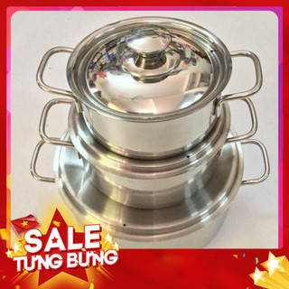 Bộ nồi sharp về nhiều hàng cho khách chọn