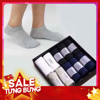 Hộp 10 đôi tất chống thối cổ thấp