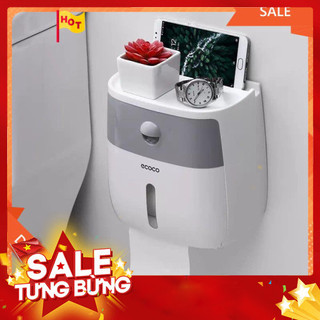 Hộp đựng giấy vệ sinh Ecoco siêu dính, hàng cao cấp