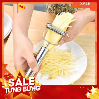 Nạo rau củ quả inox 2in1