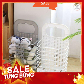 Rỏ đựng đồ treo cạnh máy giặt kèm móc dính cực chắc