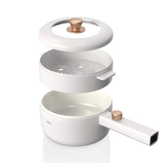 Nồi nấu điện đa năng 3L Bear DRG-F30H1 (kèm xửng hấp) - Hàng Chính Hãng
