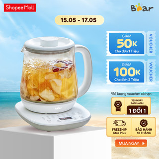 Ấm đun nước đa năng 1.5L Bear YSH-D15V7 - Hàng Chính Hãng