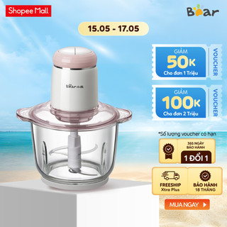 Máy xay thực phẩm đa năng 2L Bear QSJ-B03K2 - Hàng Chính Hãng