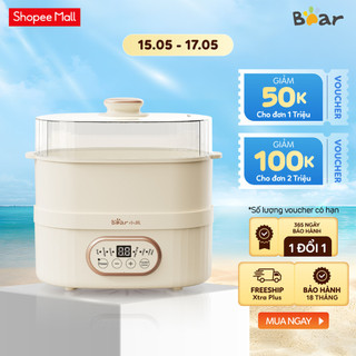 Nồi nấu chậm 1L đa năng Bear DDZ-C10V1 - Hàng chính hãng