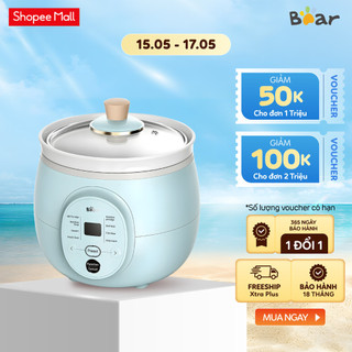 Nồi Nấu Chậm 2L Đa Năng Bear DDG-D20P1 - Chính hãng - Bảo hành 18 tháng