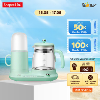 Bình nấu nước đa năng và giữ ấm Bear TNQ-A12L1 - Hàng chính hãng - Bảo hành 18 tháng