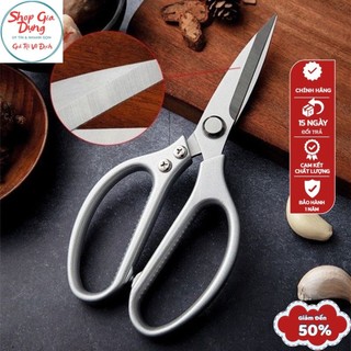 Kéo SK5 Nhật Cắt Gà, Làm Bếp Đa Năng Nội Địa Nhật Làm Từ Thép SK5 Cao Cấp Cắt Gà Vịt Siêu Dễ, Kéo Làm Bếp Loại 1