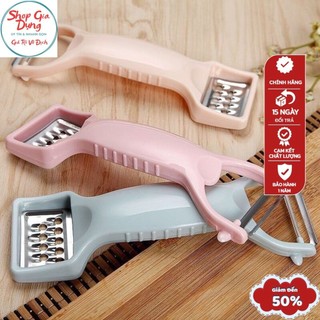 Dụng cụ nạo gọt rau củ quả 2 đầu lúa mạch tiện ích bào sợi gọt vỏ - Tuyển Sỉ - A.Phi
