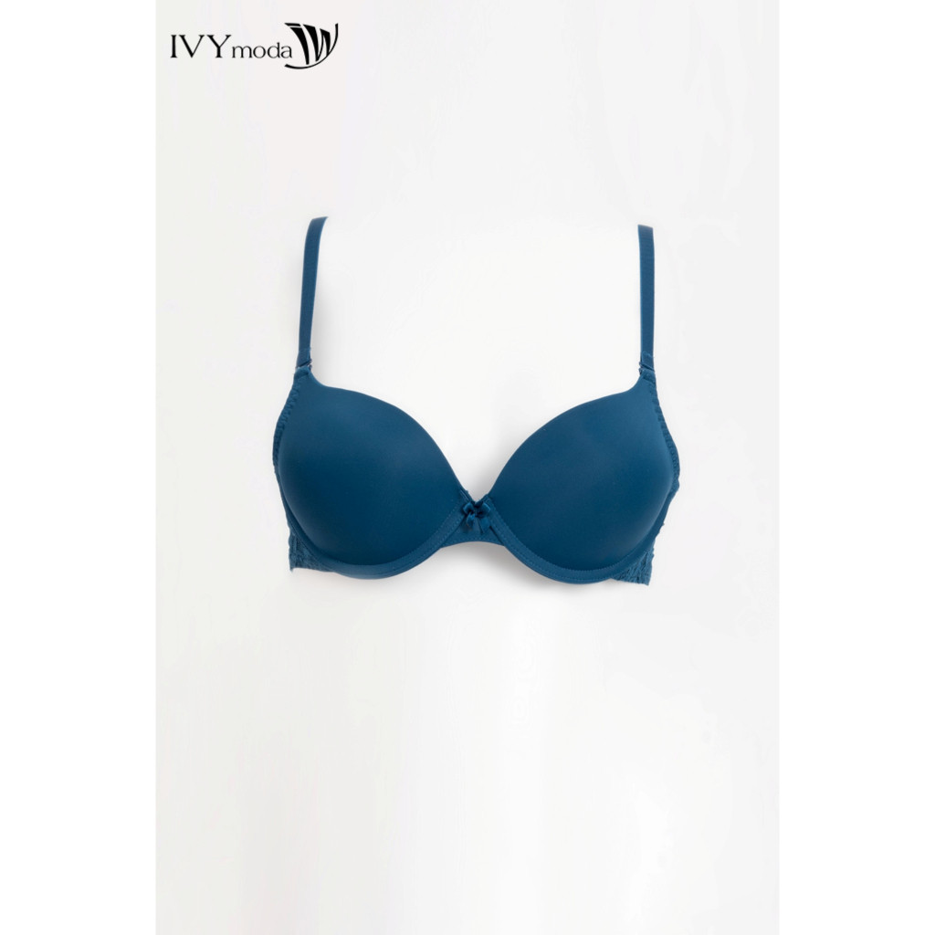 Áo bra phối ren nâng ngực nữ IVY moda MS 14X1409