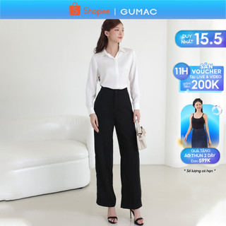 Quần tây ống suông thời trang GUMAC LQE0305