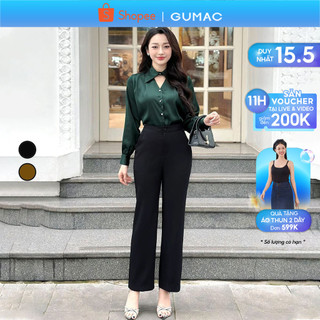 Quần tây basic ống suông B2 thời trang GUMAC BQE00012