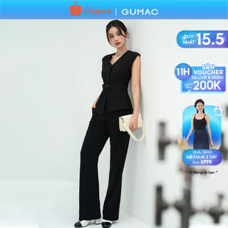 Quần tây dài ống loe thời trang GUMAC LQE0506