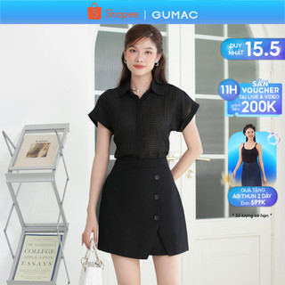Quần váy xẻ lai thời trang GUMAC LQE0303