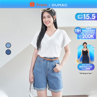Quần Jeans short thời trang GUMAC SHE04022