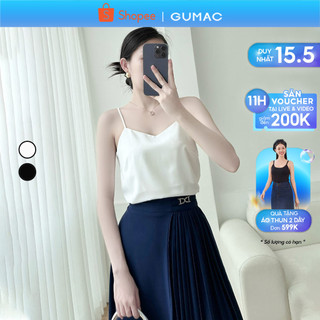 Áo 2 dây lụa B2 thời trang GUMAC BAE00016