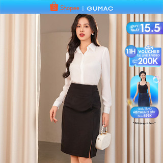Chân váy xếp đùi thời trang GUMAC VE01014