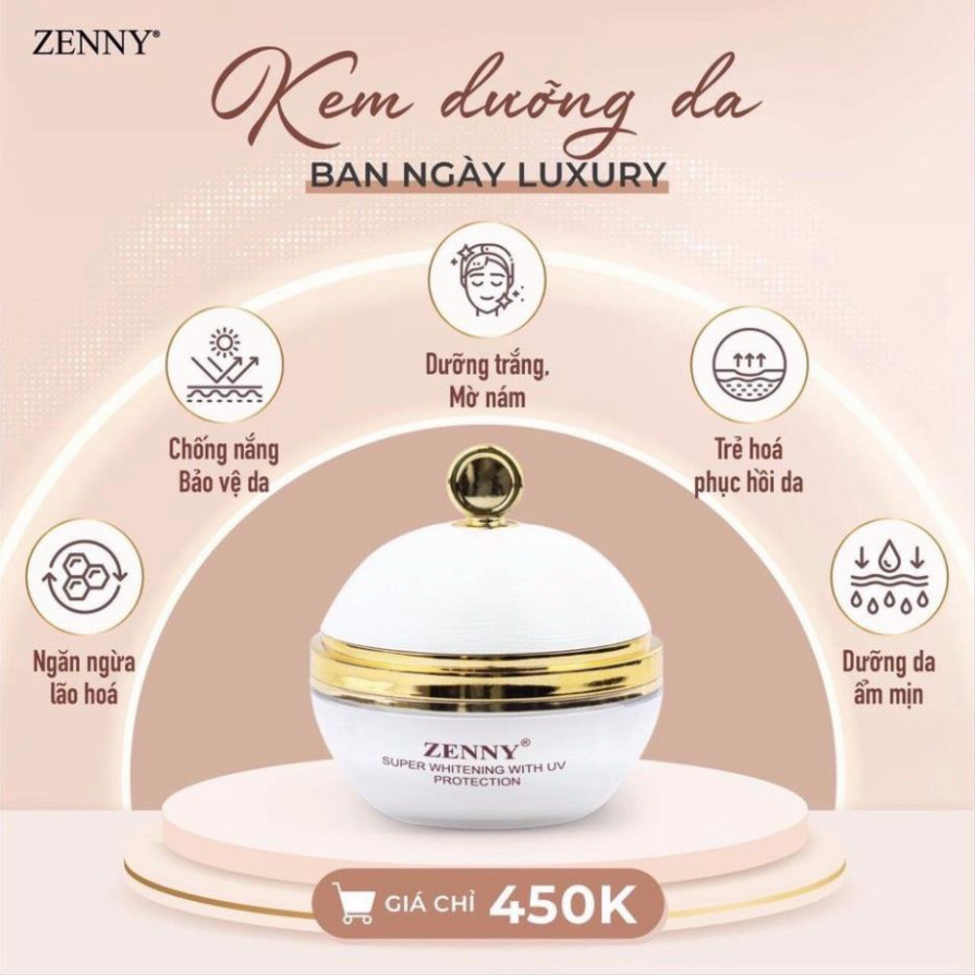 kem dưỡng da Zenny luxury Ngăn Ngừa Sạm, Nám, Tàn Nhang
