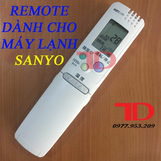 Remote máy lạnh, điều khiển dành cho máy lạnh sanyo nội địa nhật TD Điện lạnh Thuận Dung