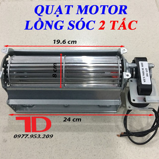 Motor quạt lồng sóc tủ mát quạt tủ mát alaska TD Điện lạnh Thuận Dung