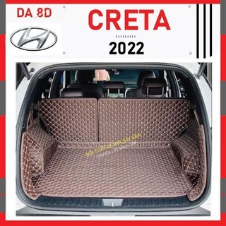 Thảm lót cốp xe hyundai creta 2022, thảm lót cốp ô tô cao cấp, không mùi, chống trầy xước