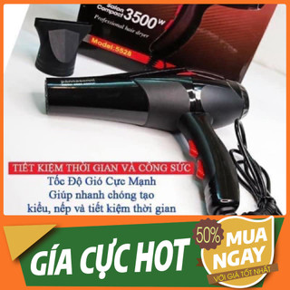 Máy Sấy Tóc Công Suất 3500W - Loại To, Sấy Nhanh, Tiện Lợi Cho Mọi Gia Đình