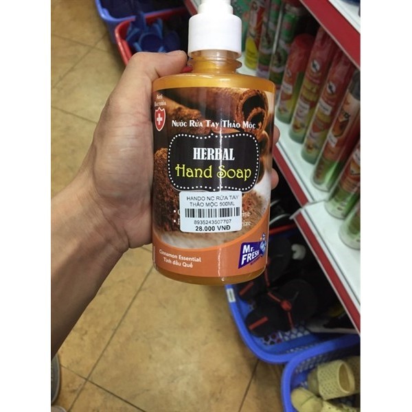 NƯỚC RỬA TAY MR FRESH 500ML