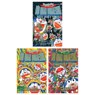 Combo đội quân doraemon đặc biệt - trường học robot: tập 1 + 2 + 3
