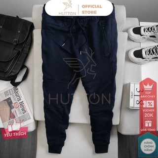 Quần jogger nam, quần nỉ nam bo ống chất liệu pc cotton hàn cao cấp, bo ống than