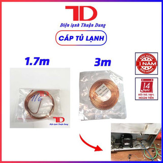 Cáp tủ lạnh dạng cuộn 1/6, TD Điện lạnh Thuận Dung