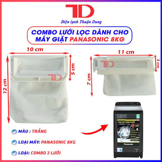 Combo lưới lọc máy giặt panasonic 8kg TD Điện lạnh Thuận Dung