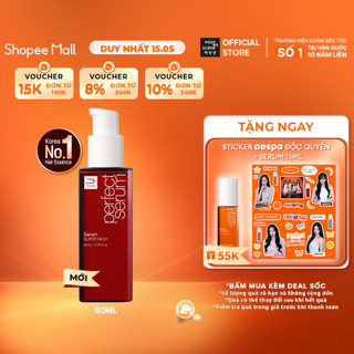 Tinh chất dưỡng tóc Mise en scene Perfect Serum Super Rich 80ml giúp tóc suôn mượt, chắc khỏe, phục hồi hư tổn