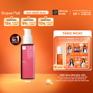 Tinh chất mise en scene Perfect Serum Styling 80ml 7 loại dầu dưỡng cao cấp, giữ nếp 24H, bảo vệ tóc khỏi nhiệt bụi mịn