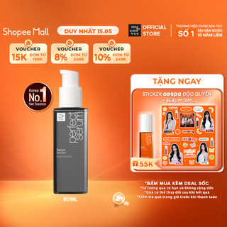 Tinh chất mise en scene Perfect Serum Watery 80ml kết cấu loãng thẩm thấu nhanh cho tóc dầu, hương cam quýt tươi mát