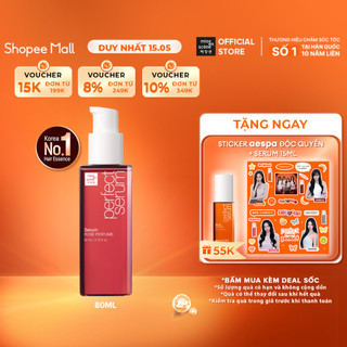 Tinh chất mise en scene Perfect Serum Rose Perfume 80ml từ 7 loại dầu dưỡng cao cấp, phục hồi hư tổn, hương hoa hồng