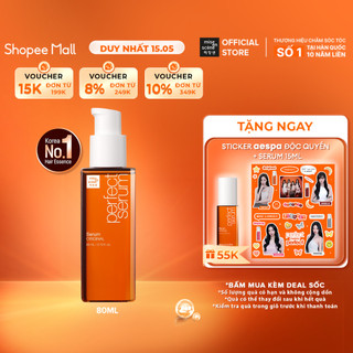 Tinh chất mise en scene Perfect Serum Original 80ml từ 7 loại dầu dưỡng cao cấp, phục hồi hư tổn, giảm chẻ ngọn