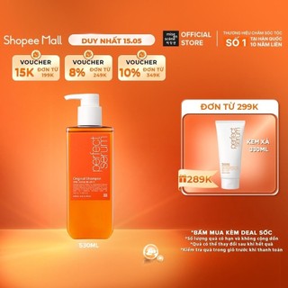 Dầu gội mise en scene Perfect Serum Original phục hồi hư tổn, giúp tóc suôn mềm, bồng bềnh, hương thanh mát