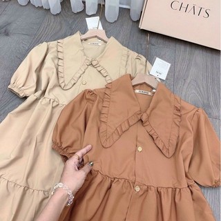 Váy đầm babydoll tiểu thư Elina