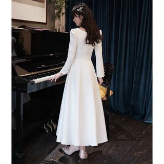 Đầm trắng xoè tiểu thư Bellyn