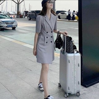 Đầm vest 6 nút