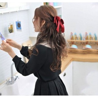 Kẹp tóc nơ ba cánh có đuôi