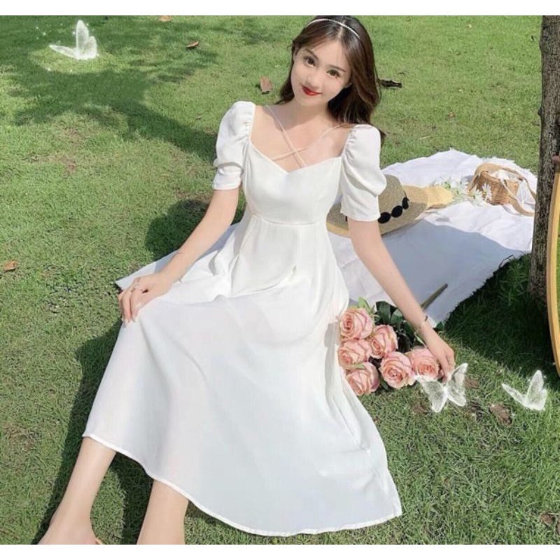 Đầm Tiểu Thư Dây Đan