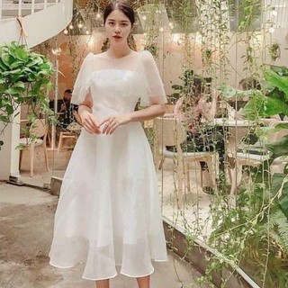 Đầm công chúa cánh tiên voan xốp