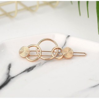 Kẹp tóc mạ ánh đồng nhiều hình