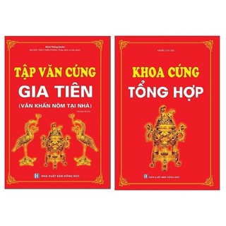 Sách - Combo Khoa cúng tổng hợp + Tập văn cúng gia tiên