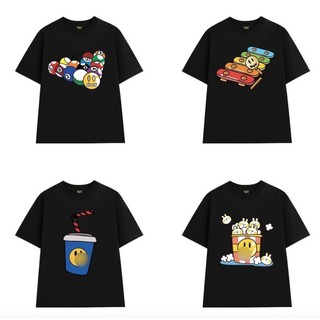 Áo Thun Dr ew Tổng Hợp Form Unisex Nam Nữ - Áo Phông Mặt Cười cotton 2 chiều thấm hút mồ hôi UT XMCH