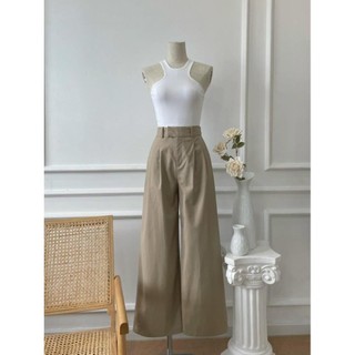 QUẦN CULLOTES LINEN ỐNG SUÔNG