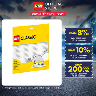 LEGO Classic 11026 Đế Lắp Ráp Màu Trắng (1 chi tiết)
